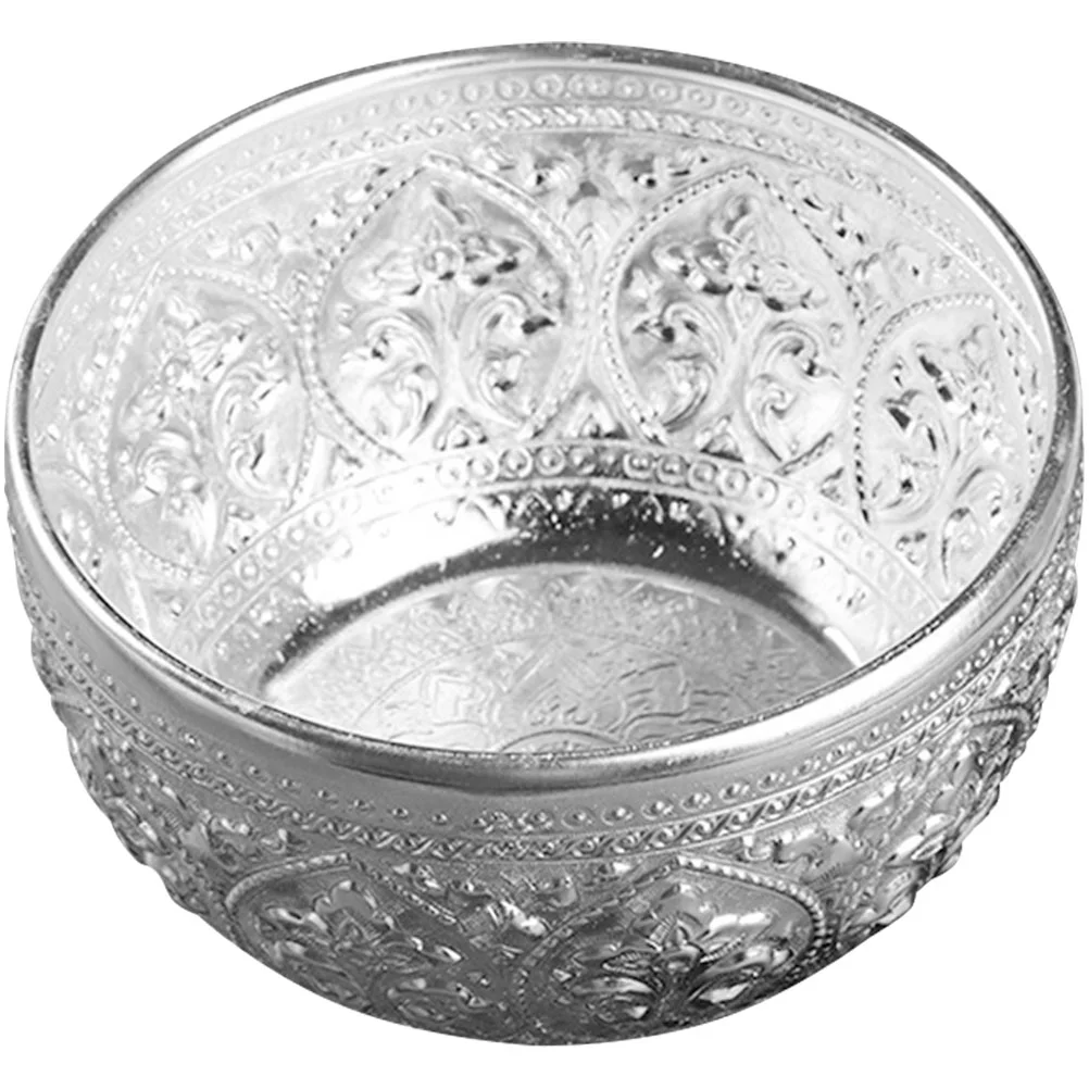 Thai Traditional Design Bowl Carved Tin Bowl Serving Bowl Spa Essential Oil Bowl Thai silver bowl Thai traditional design bowl
Thai Traditional Design Bowl Carved Tin Bowl Serving Bowl Spa Essential Oil Bowl Thai silver bowl Thai traditional design bowl
