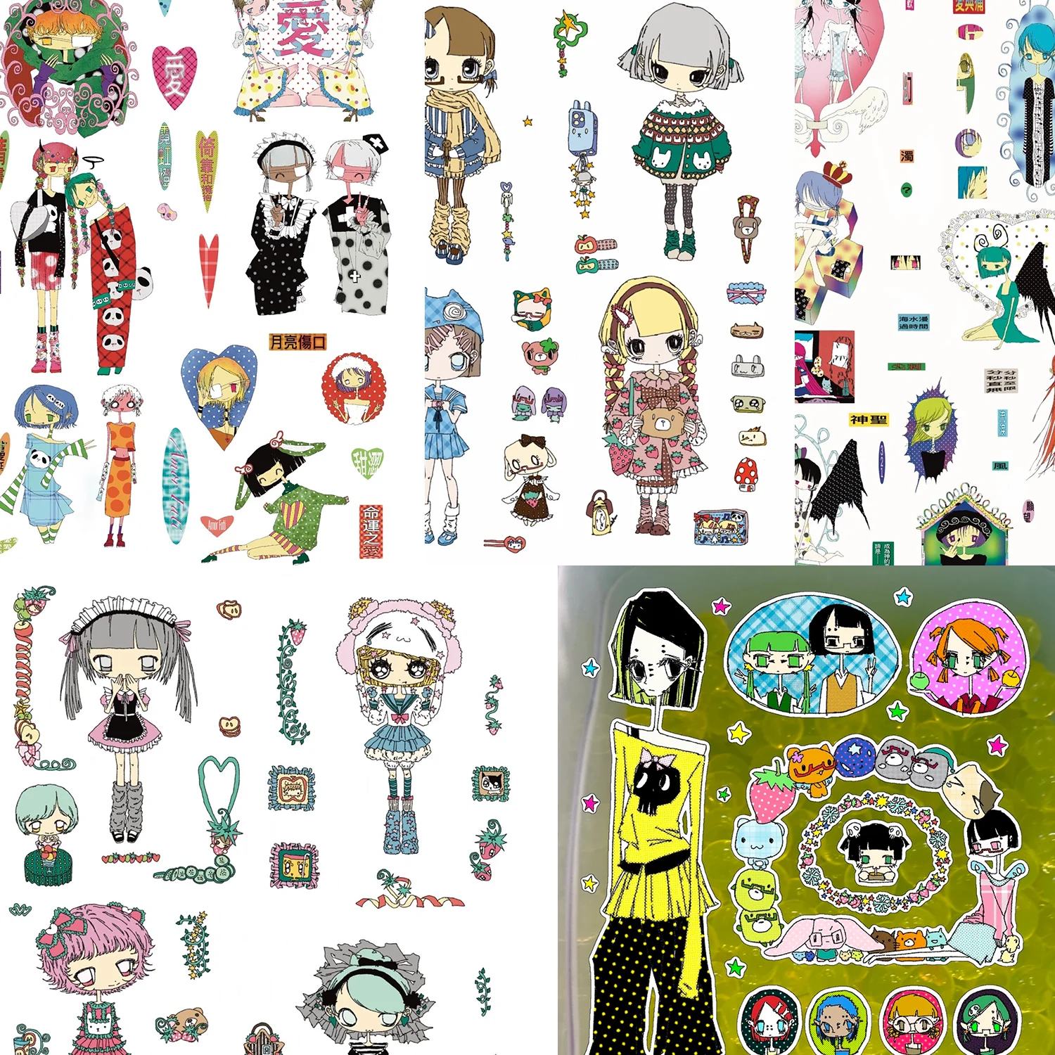 Retro Sticker Collection | Bold Color Block Girls & Vintage Kawaii Characters for Journaling & Scrapbooking
Retro Sticker Collection | Bold Color Block Girls & Vintage Kawaii Characters for Journaling & Scrapbooking