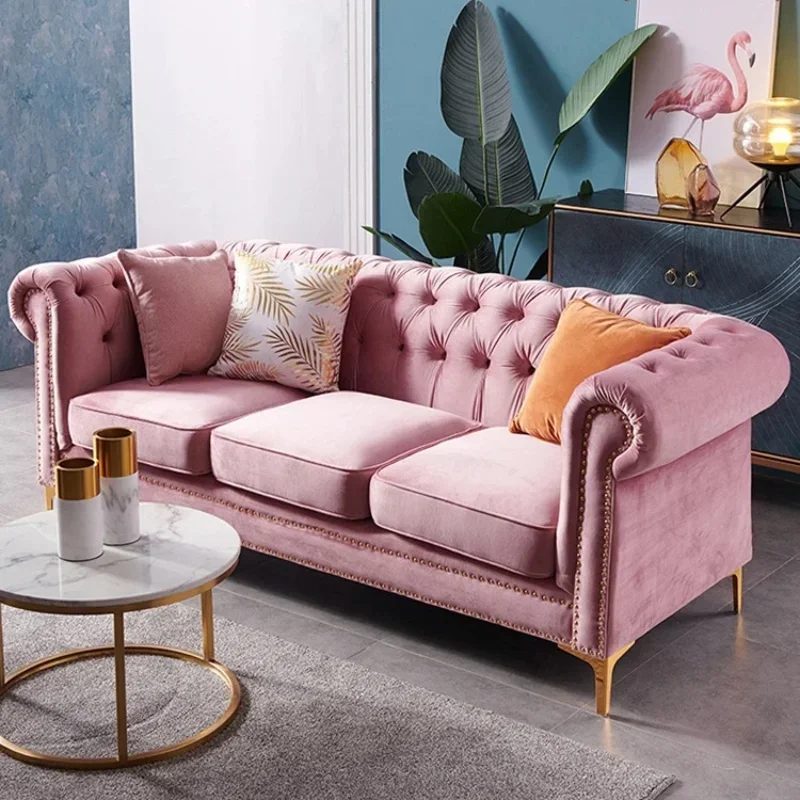 Fabric Nordic Sofa Apartment American Designer Velvet Sofa Combination Women Sillon Relax Reclinable Para Salon Room Furniture
Fabric Nordic Sofa Apartment American Designer Velvet Sofa Combination Women Sillon Relax Reclinable Para Salon Room Furniture