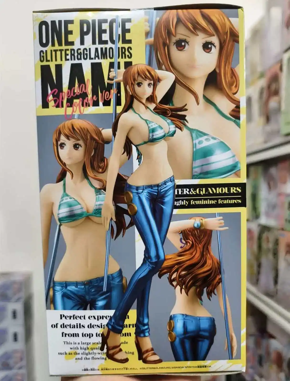 BANDAI BANPRESTO GLITTER & GLAMOURS ONE PIECE Nami Special Color Version Gift Model
BANDAI BANPRESTO GLITTER & GLAMOURS ONE PIECE Nami Special Color Version Gift Model