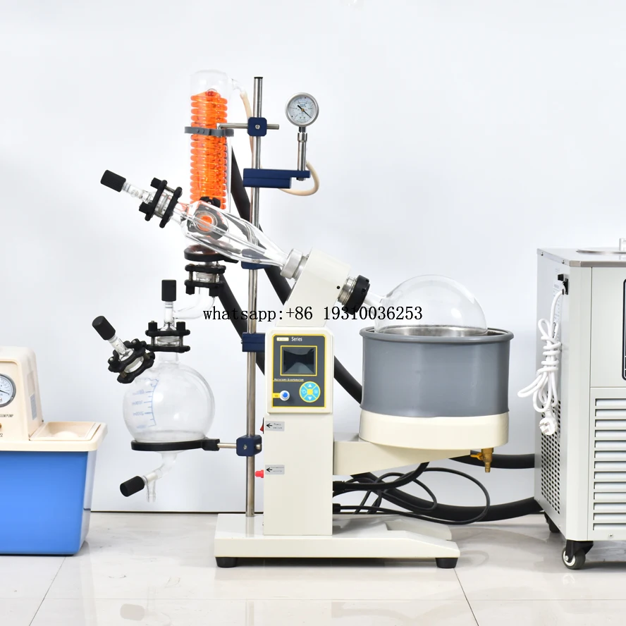 Лабораторная вакуумная дистилляция 2 л Roto Vap 5л Rotovac Setup Rotavapor Лабораторный вакуумный ротор с водяной баней
Лабораторная вакуумная дистилляция 2 л Roto Vap 5л Rotovac Setup Rotavapor Лабораторный вакуумный ротор с водяной баней