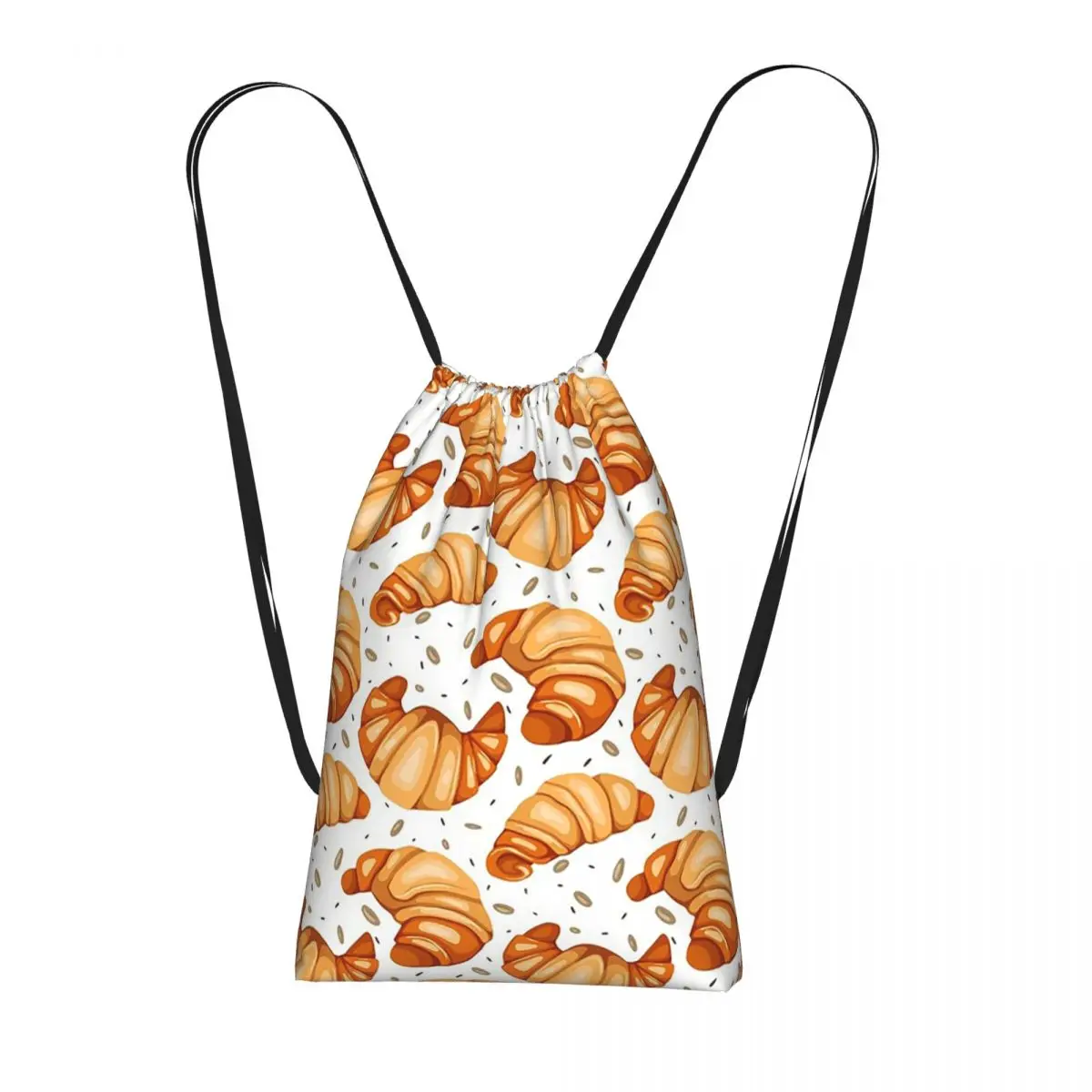 Cartoon Croissants Pattern Backpacks Fashion Drawstring Bundle Pocket Sundries Bag Book Bags for Travel School
Cartoon Croissants Pattern Backpacks Fashion Drawstring Bundle Pocket Sundries Bag Book Bags for Travel School