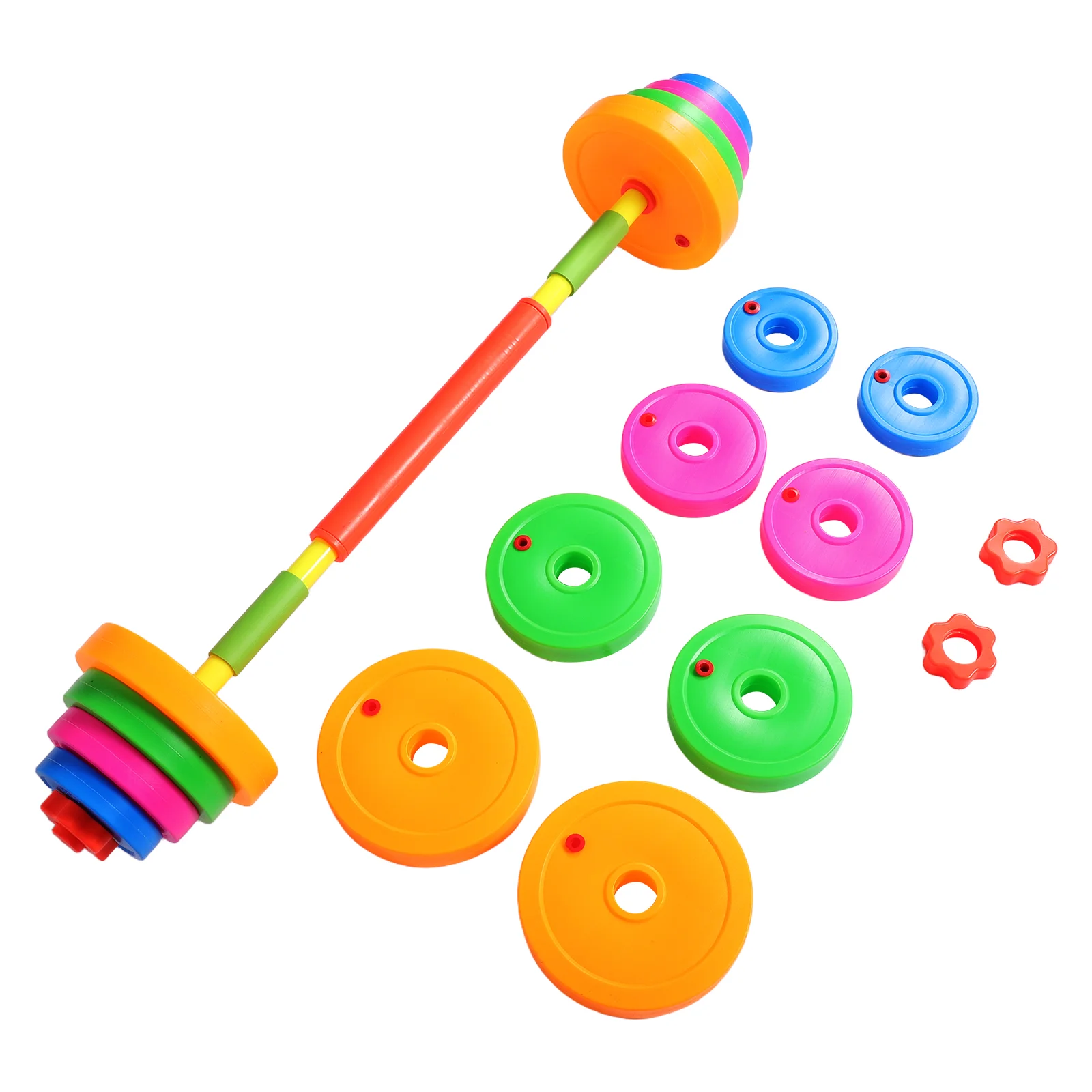 2 Pcs Dumbbell Barbell Toys Workout Child Hand Plastic Dumbell Play Primary School Weight
2 Pcs Dumbbell Barbell Toys Workout Child Hand Plastic Dumbell Play Primary School Weight