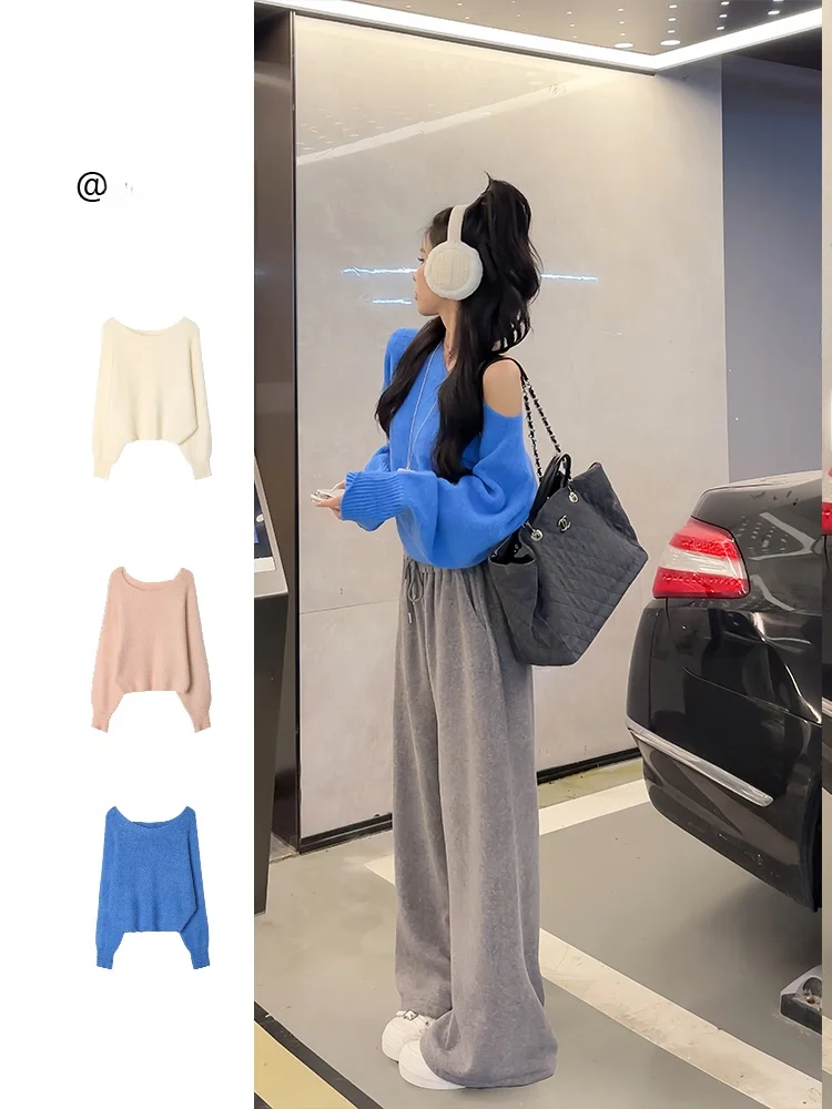 Повседневный модный свитер с рукавами «летучая мышь» и круглым вырезом, женский, осенне-зимний, новый, свободного кроя, однотонный, вязаный
Повседневный модный свитер с рукавами «летучая мышь» и круглым вырезом, женский, осенне-зимний, новый, свободного кроя, однотонный, вязаный