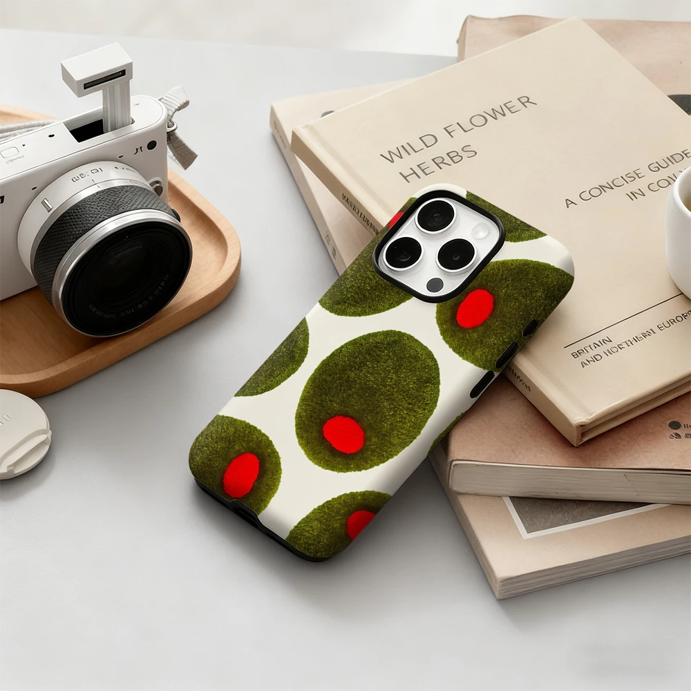 Luxury Olive Dot Pattern Phone Case for iPhone 17 16 15 14 13 12 11 Pro Max Air Plus Luxury Double-layer Back Cover
Luxury Olive Dot Pattern Phone Case for iPhone 17 16 15 14 13 12 11 Pro Max Air Plus Luxury Double-layer Back Cover