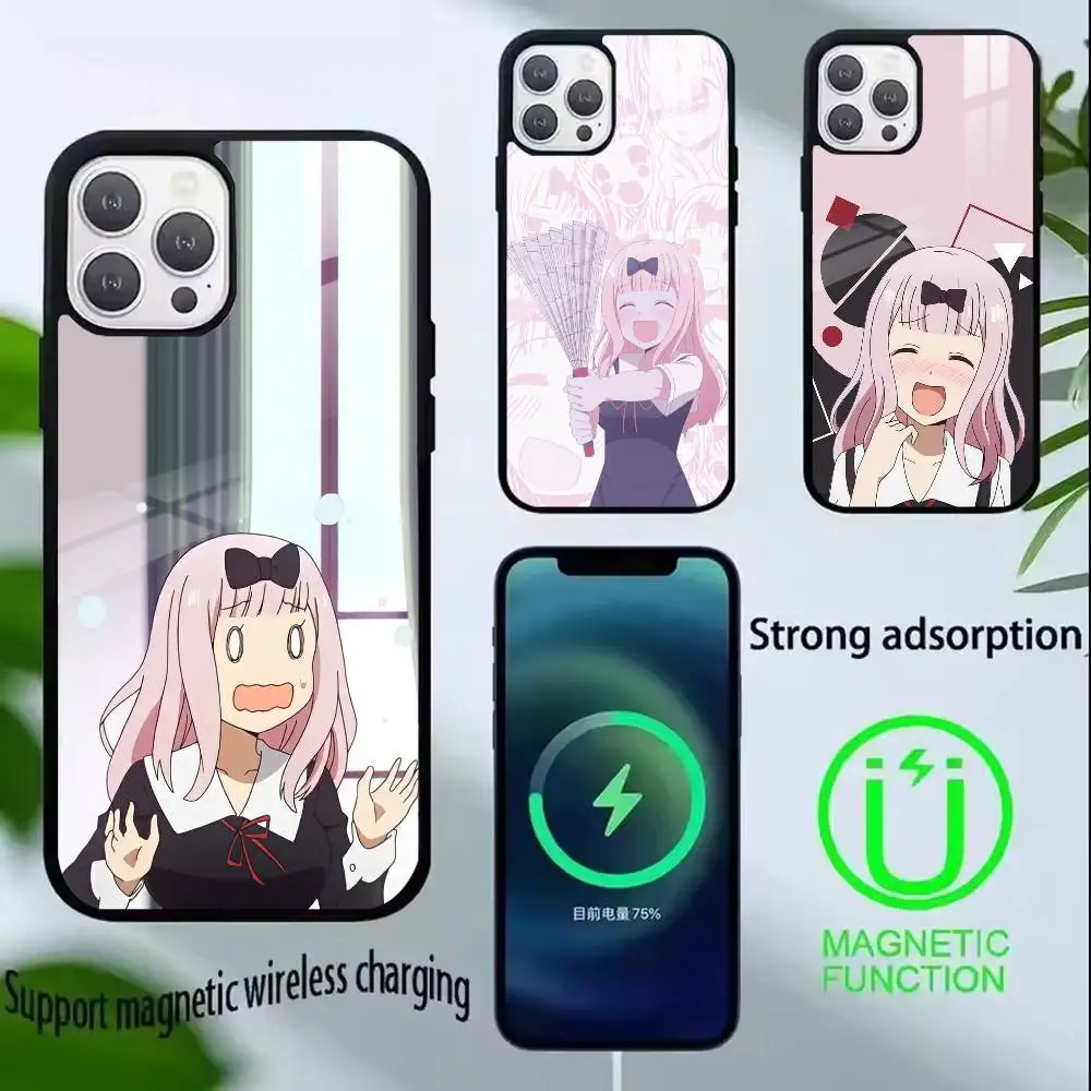 R-Romantic Anime is War Fujiwara Chika Phone Case For iPhone17,16,15,14,13,12,11 Plus,Pro Supports Magnetic Wireless Charging
R-Romantic Anime is War Fujiwara Chika Phone Case For iPhone17,16,15,14,13,12,11 Plus,Pro Supports Magnetic Wireless Charging