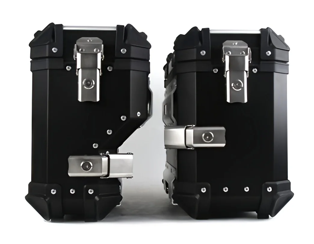 STLF Premium HONGBAO MTB38 Universal Aluminum Alloy Motorcycle Side Case Tail Box 38L Waterproof Anti-Collision Adventure Tourin
STLF Premium HONGBAO MTB38 Universal Aluminum Alloy Motorcycle Side Case Tail Box 38L Waterproof Anti-Collision Adventure Tourin