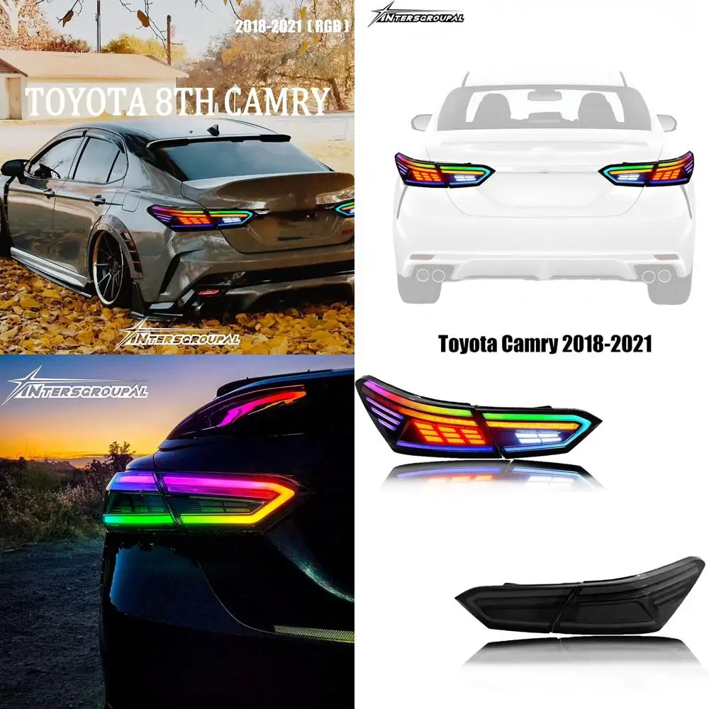 8th Gen Toyota Camry 2018-2023 LED Tail Lights Set (Pair)
8th Gen Toyota Camry 2018-2023 LED Tail Lights Set (Pair)
