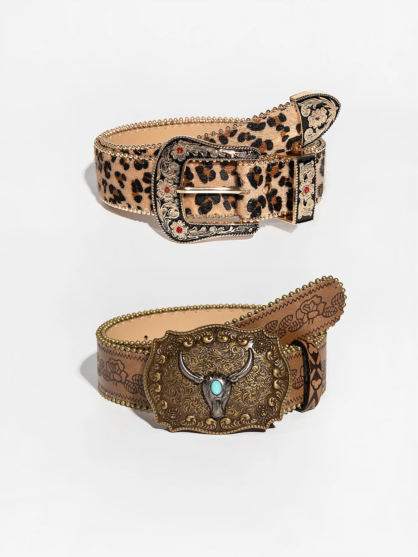 1ps Vintage Carved Gemstone Buckle, Leopard Floral Embossed Pearl Edge Waist Belt For Ladies Daily Wear
1ps Vintage Carved Gemstone Buckle, Leopard Floral Embossed Pearl Edge Waist Belt For Ladies Daily Wear