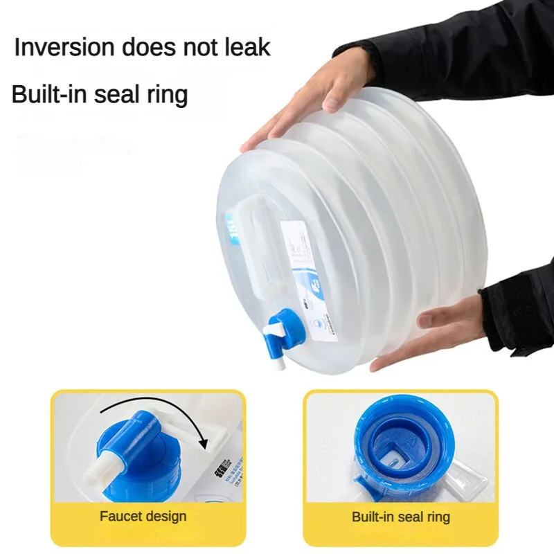 15L Outdoor Household Bucket Folding Portable Car Mounted Water Bucket Equipped with Faucet Camping Natural Hiking Accessories
15L Outdoor Household Bucket Folding Portable Car Mounted Water Bucket Equipped with Faucet Camping Natural Hiking Accessories