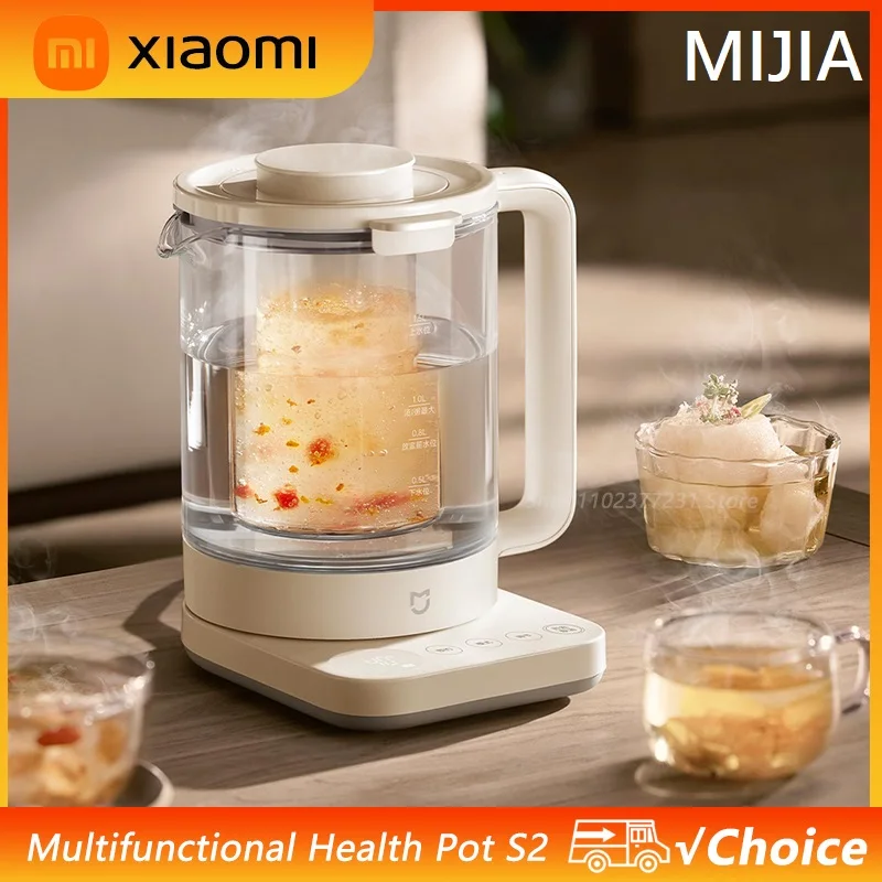 XIAOMI MIJIA Multifunctional Health Pot kettle S2 1.5L Household Appliances 800W 304 Stainless Steel Heat Preservation
XIAOMI MIJIA Multifunctional Health Pot kettle S2 1.5L Household Appliances 800W 304 Stainless Steel Heat Preservation
