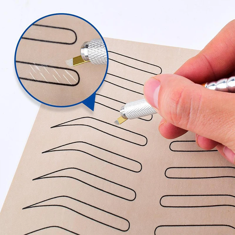 New 1Pc Silicone Blank Eyebrow Brow Tattoo Permanent Makeup Supplies Microblading Practice Skin Tattoo Beginner Exercise Tool
New 1Pc Silicone Blank Eyebrow Brow Tattoo Permanent Makeup Supplies Microblading Practice Skin Tattoo Beginner Exercise Tool