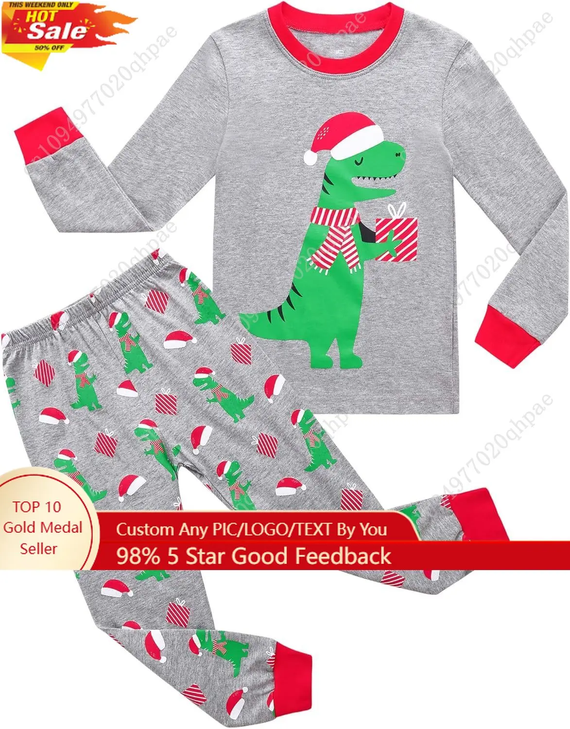 RKOIAN Little Boys Long Sleeve Pajamas Sets Toddler 100% Cotton Pjs Kids Sleepwears
RKOIAN Little Boys Long Sleeve Pajamas Sets Toddler 100% Cotton Pjs Kids Sleepwears