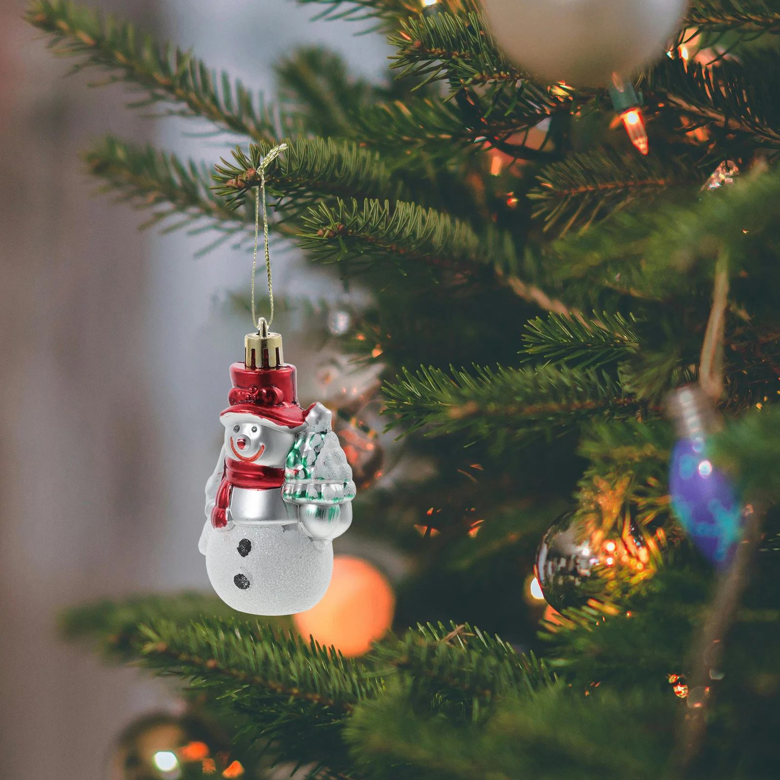 4Pcs Handmade Christmas Tree Ornaments Snowman Style Xmas Pendant Decor for Indoor Outdoor Holiday Event Decoration Supplies
4Pcs Handmade Christmas Tree Ornaments Snowman Style Xmas Pendant Decor for Indoor Outdoor Holiday Event Decoration Supplies