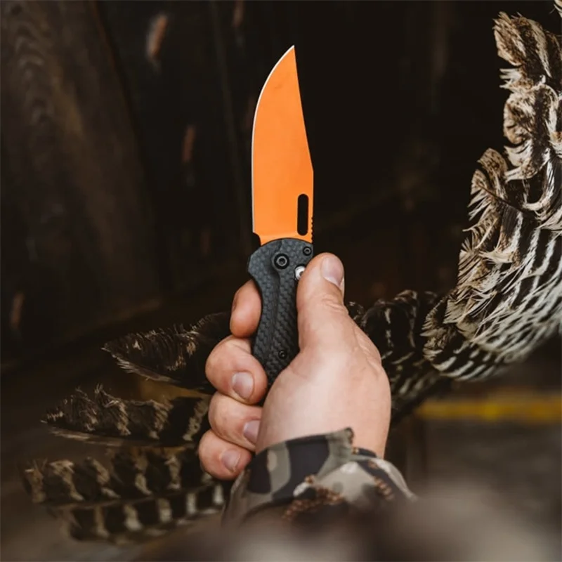 High Quality EDC Folding Knife Cabon Fiber/ G10 Handles 15535 Survival Camping Pocket Multi-fuctional Portable Knives Tools
High Quality EDC Folding Knife Cabon Fiber/ G10 Handles 15535 Survival Camping Pocket Multi-fuctional Portable Knives Tools
