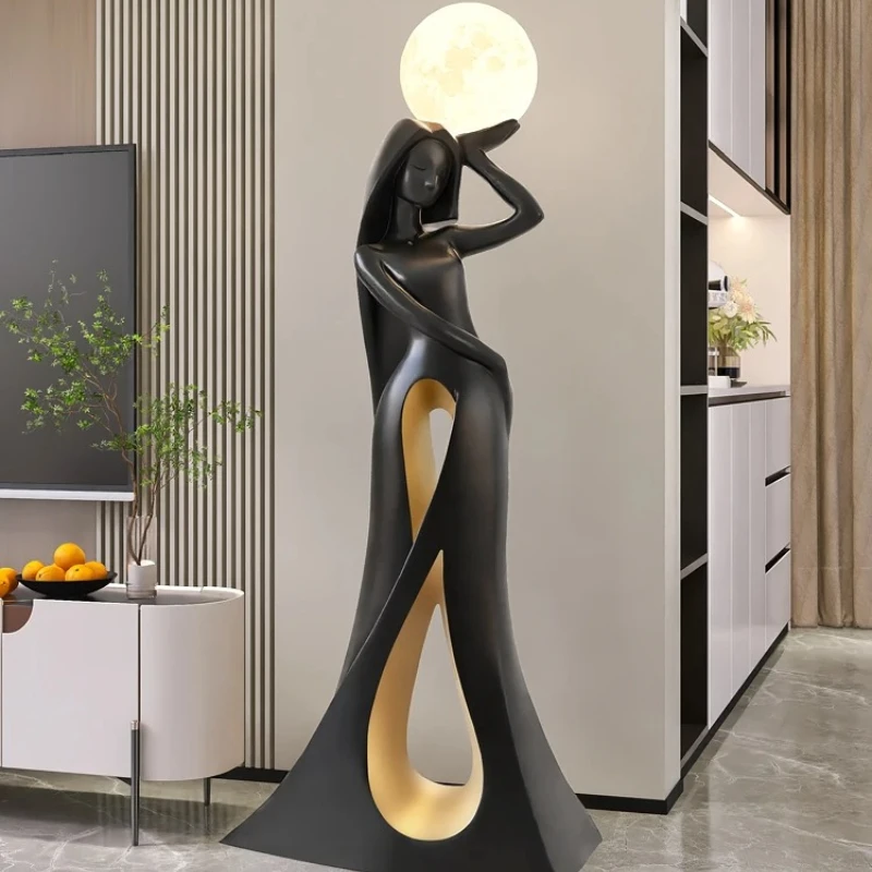 Home Decor Ladies Statue Living Room Large Floor Sofa TV Cabinet Modern Interior Soft Decoration Light Luxury Housewarming Gift
Home Decor Ladies Statue Living Room Large Floor Sofa TV Cabinet Modern Interior Soft Decoration Light Luxury Housewarming Gift