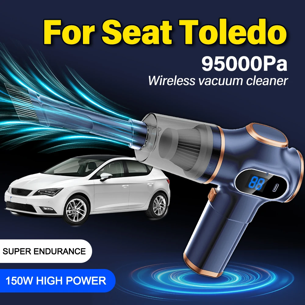 Super High Power Dry Dual-use Portable Large Suction Convenient Average Suction Car Vacuum Cleaner 4 in 1 For Seat Toledo Mk II
Super High Power Dry Dual-use Portable Large Suction Convenient Average Suction Car Vacuum Cleaner 4 in 1 For Seat Toledo Mk II