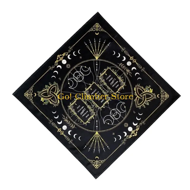 Q84C Tarots Cards Tablecloth Altars Cloth Oracles Divinations Board Game Accessories
Q84C Tarots Cards Tablecloth Altars Cloth Oracles Divinations Board Game Accessories