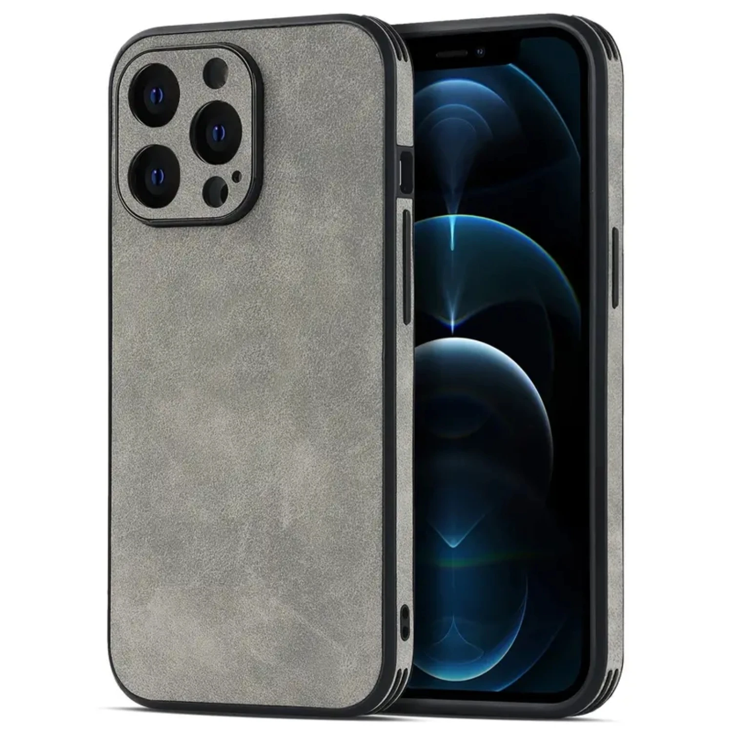 Elegant and High-Quality Gray Leather Shockproof Phone Case for iPhone 14/14 Plus/14 Pro/14 Pro Max, iPhone 13/13 Mini/13 Pro/13
Elegant and High-Quality Gray Leather Shockproof Phone Case for iPhone 14/14 Plus/14 Pro/14 Pro Max, iPhone 13/13 Mini/13 Pro/13