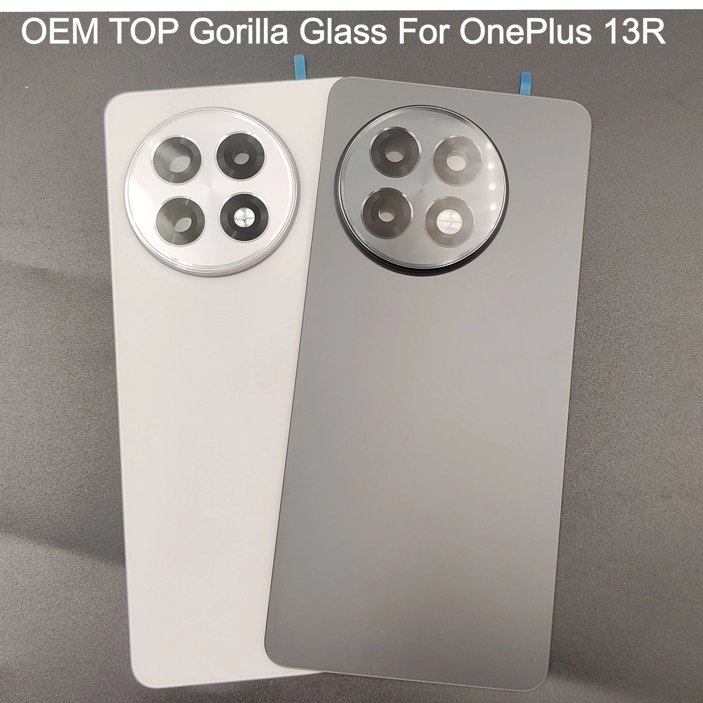 (OEM) TOP Gorilla Glass Back Door Lid For OnePlus 13R Battery Cover Rear Housing Case Shell With Camera Lens Adhesive Tools LOGO
(OEM) TOP Gorilla Glass Back Door Lid For OnePlus 13R Battery Cover Rear Housing Case Shell With Camera Lens Adhesive Tools LOGO