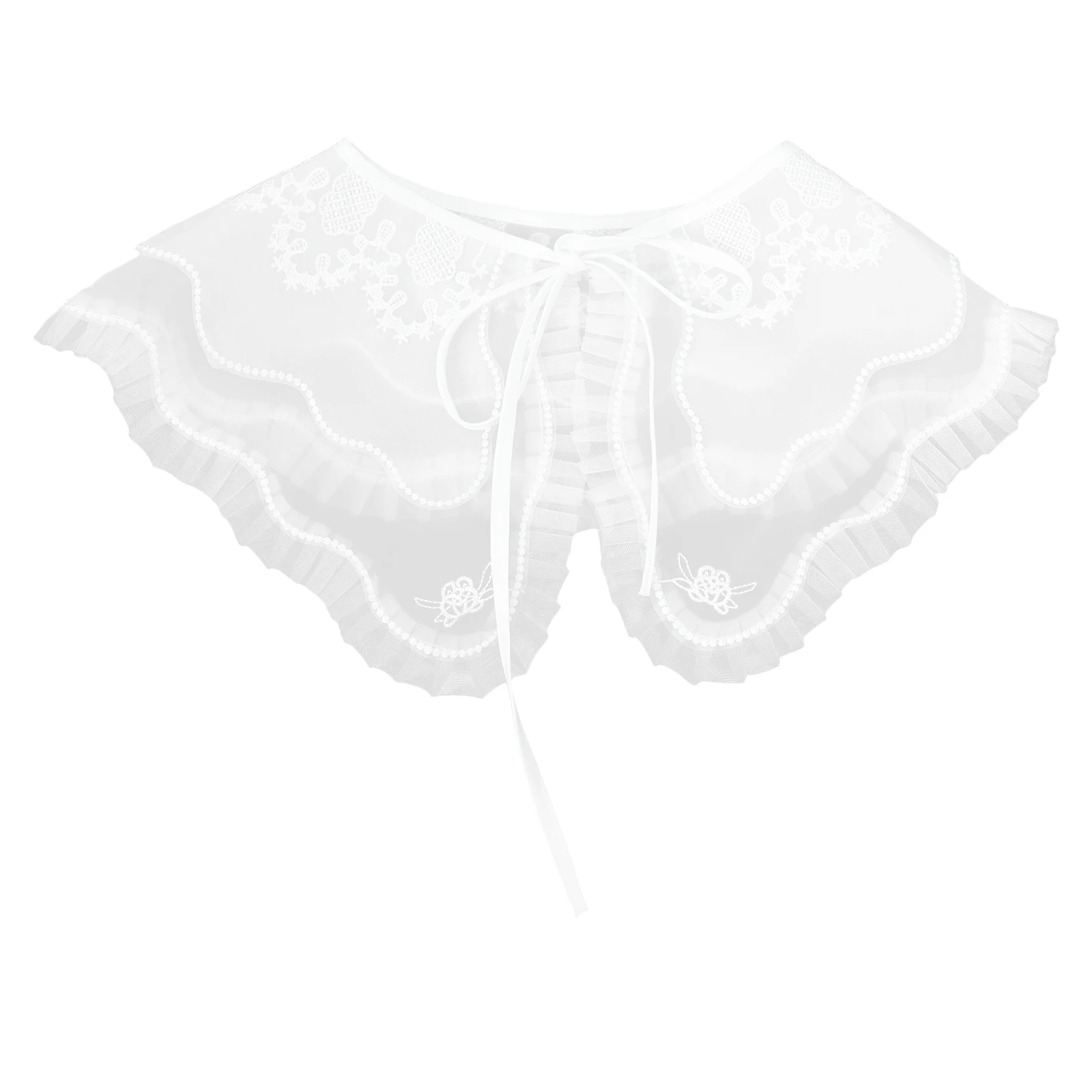 1 Elegant Lace Trim Capelet Women Vintage Shoulder Cape Princess Design Cotton Fabric Wedding Party Accessory Shawl
1 Elegant Lace Trim Capelet Women Vintage Shoulder Cape Princess Design Cotton Fabric Wedding Party Accessory Shawl