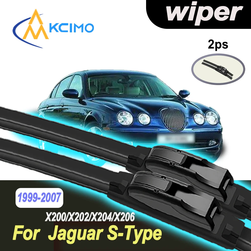 For Jaguar S-Type X200/X202/X204/X206 1999-2007 Wiper Blades 2PCS Double Rubber Frameless Wipers 2007 2006 2005 2004 2003 2002
For Jaguar S-Type X200/X202/X204/X206 1999-2007 Wiper Blades 2PCS Double Rubber Frameless Wipers 2007 2006 2005 2004 2003 2002