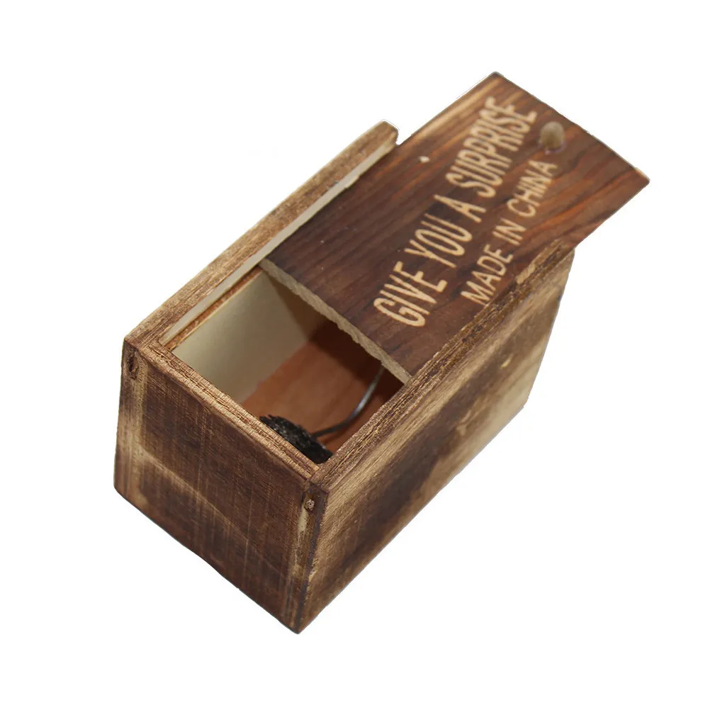 Wooden with Realistic Scorpion Or Animal Inside Prank Trick for Laughs April Fools Fun Home Decoration Trick Box
Wooden with Realistic Scorpion Or Animal Inside Prank Trick for Laughs April Fools Fun Home Decoration Trick Box