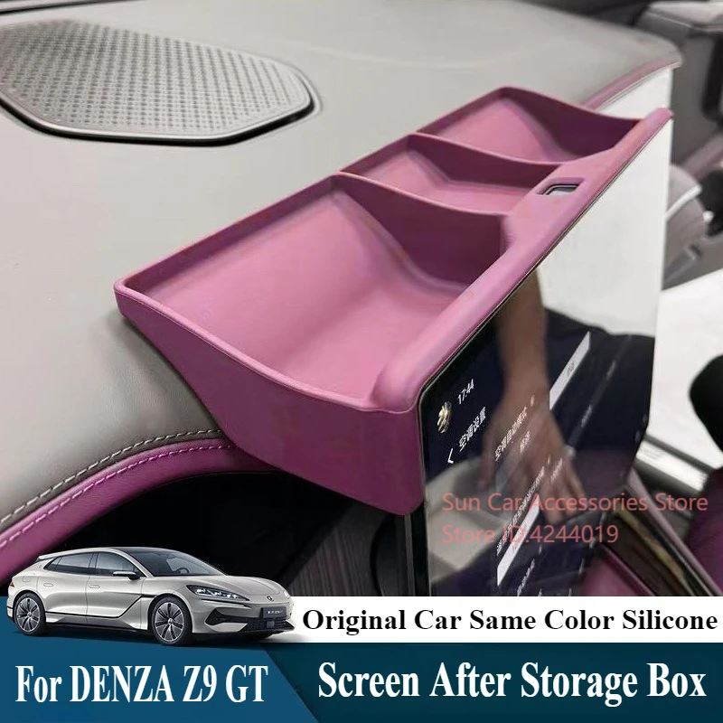 For DENZA Z9 GT Silicone Screen After Storage Box Original Car Same Color Car Interior Modificatio Accessories
For DENZA Z9 GT Silicone Screen After Storage Box Original Car Same Color Car Interior Modificatio Accessories