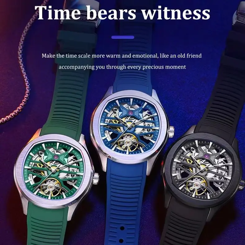 TAKE THE CHANCE 9204-5 Fashion Sport Watches Skeleton Dial Automatic Mechanical Movement Wristwatch Clock Reloj Hombre
TAKE THE CHANCE 9204-5 Fashion Sport Watches Skeleton Dial Automatic Mechanical Movement Wristwatch Clock Reloj Hombre
