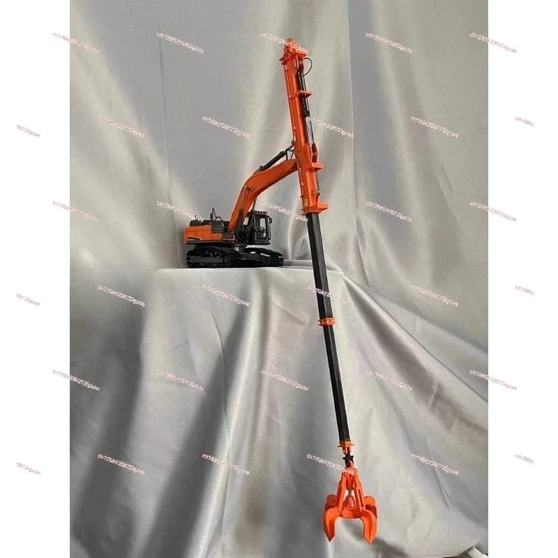 DX380LC steel sheet pile machine mining excavator telescopic boom lotus claw bucket model 1:50
DX380LC steel sheet pile machine mining excavator telescopic boom lotus claw bucket model 1:50