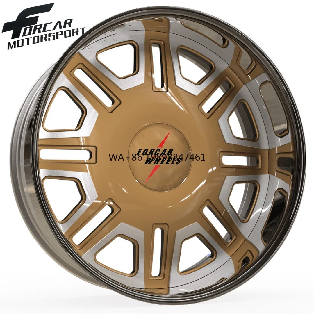 Forcar Factory Custom Design Good Quality Two-Piece Deep Dish Bronze Color 16-24 Inch Alloy Forged Wheels Rims
Forcar Factory Custom Design Good Quality Two-Piece Deep Dish Bronze Color 16-24 Inch Alloy Forged Wheels Rims