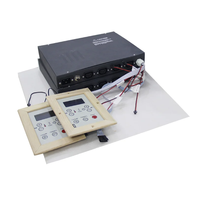 Modern Acrylic and Steam Sauna Control Units with LED Control Panels and Electrical Boxes 110-240V
Modern Acrylic and Steam Sauna Control Units with LED Control Panels and Electrical Boxes 110-240V