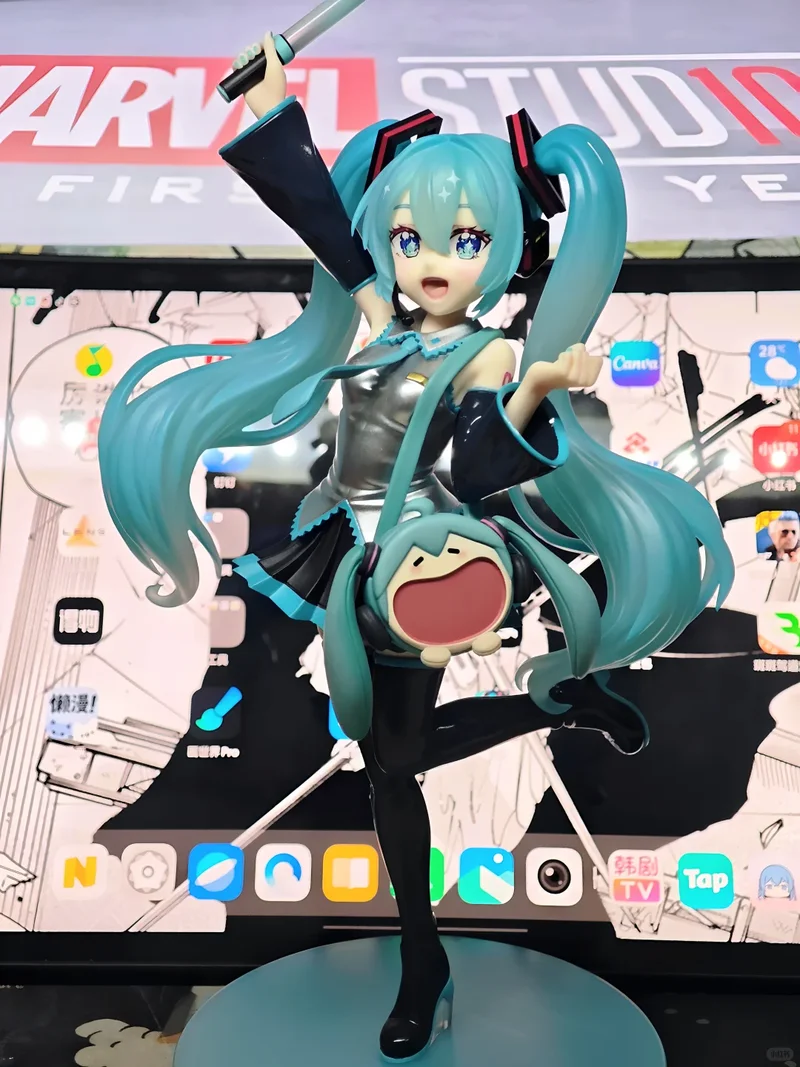 New Product In Stock Genuine Miku Uwa Series Soft Smile Pain Bag Action Figure Model Desktop Ornament Festival Gift For Fans
New Product In Stock Genuine Miku Uwa Series Soft Smile Pain Bag Action Figure Model Desktop Ornament Festival Gift For Fans