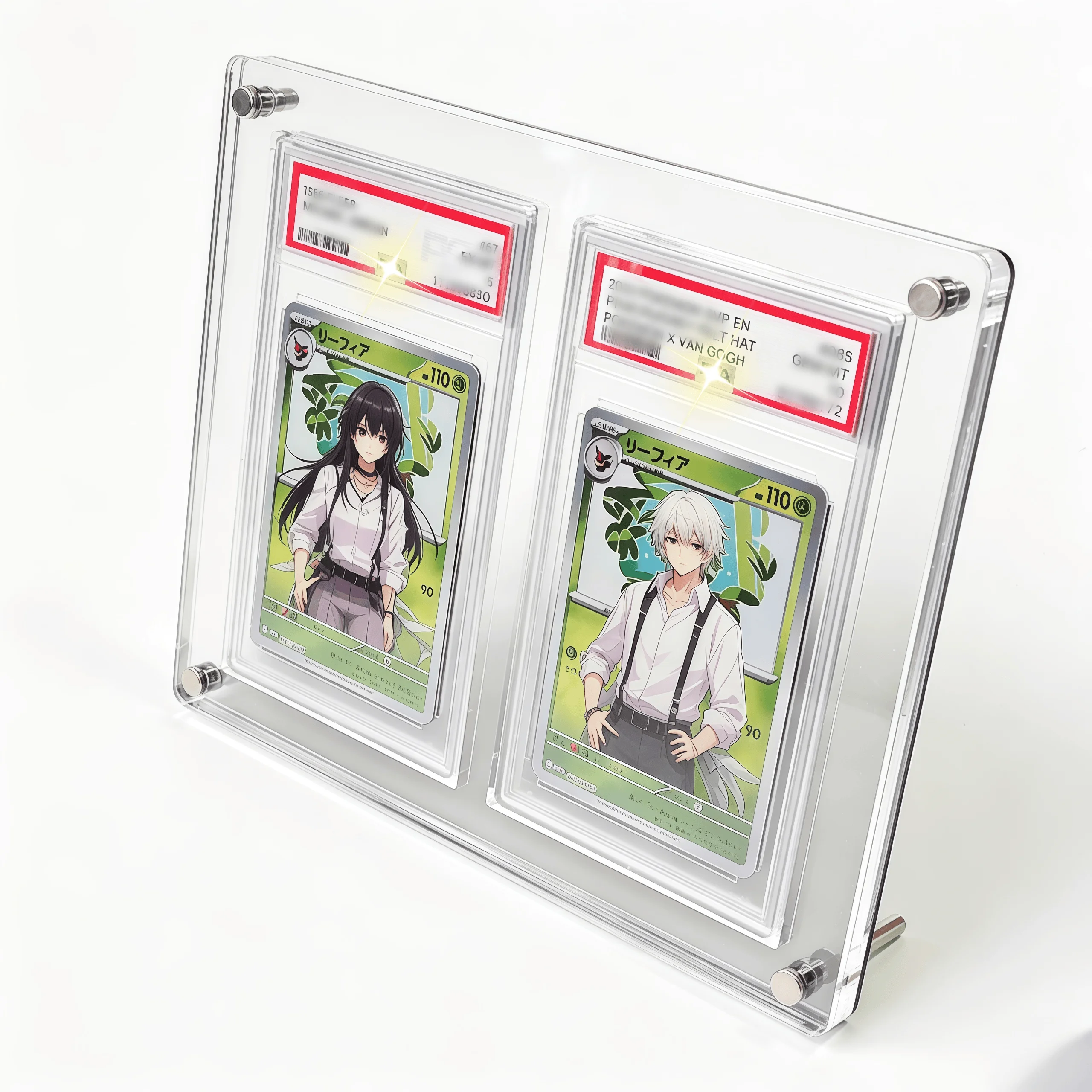 Acrylic Card Brick Transparent Display Stand Rating Graded Card Holder PTCG Pokemon Yu-Gi-Oh Trading Card Collection Showcase
Acrylic Card Brick Transparent Display Stand Rating Graded Card Holder PTCG Pokemon Yu-Gi-Oh Trading Card Collection Showcase