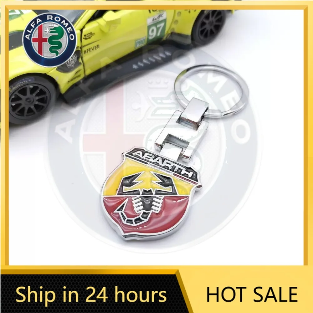 Car Keychain Key Chain Auto Emblem Key Ring Accessories For Fiat Abarth 500 Tipo FR Punto Ducato Stilo Palio Bravo Alfa Romeo
Car Keychain Key Chain Auto Emblem Key Ring Accessories For Fiat Abarth 500 Tipo FR Punto Ducato Stilo Palio Bravo Alfa Romeo