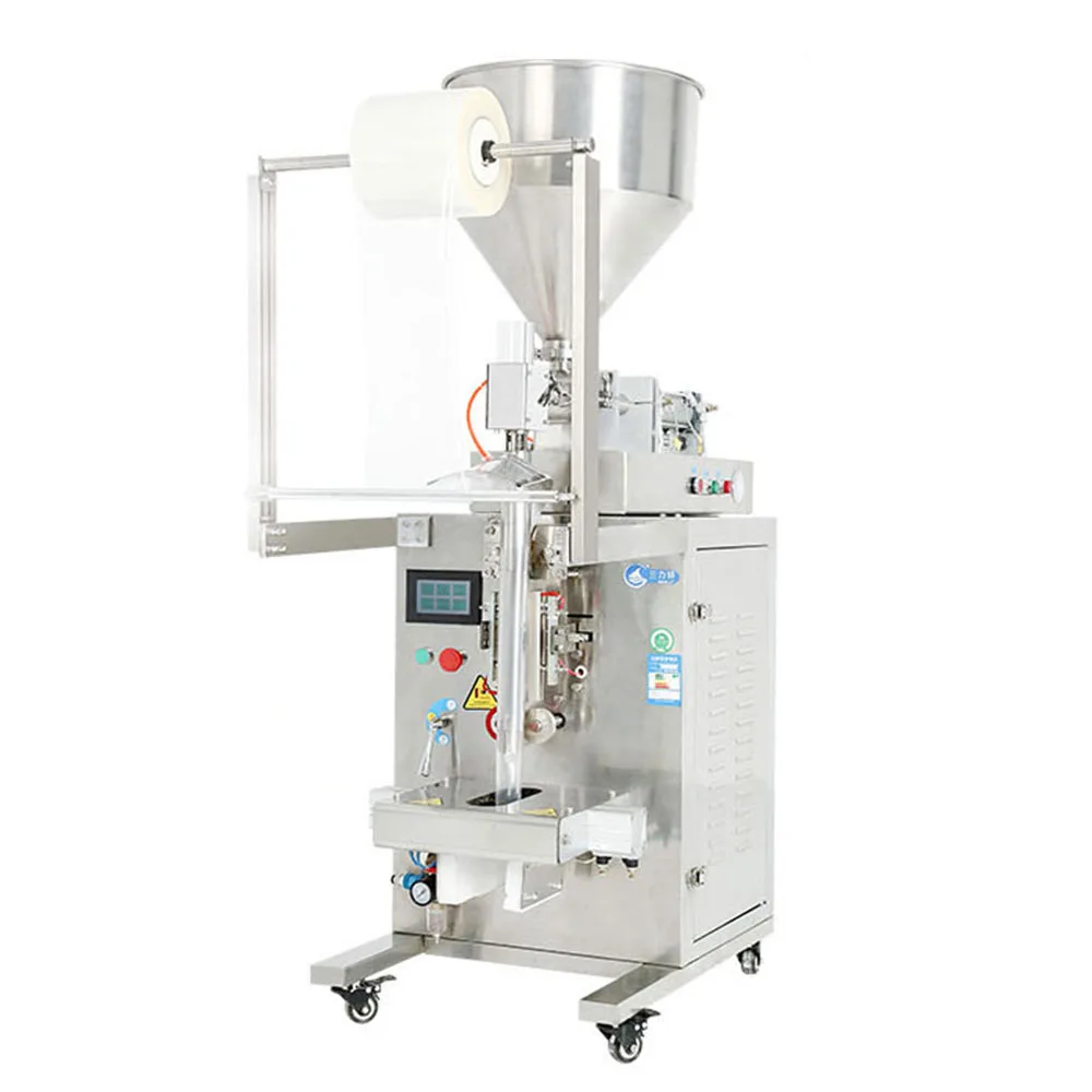 Automatic Small Tomato Paste Bag Sauce Olive Oil Pouch Plastic Film Multifunction Packaging Machine
Automatic Small Tomato Paste Bag Sauce Olive Oil Pouch Plastic Film Multifunction Packaging Machine