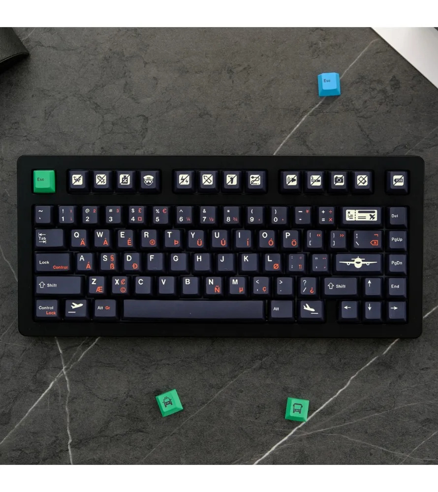 Keycap Original Highly Sublimated Mechanical Keyboard Suitable for Customized Keycap 129 Keys PBT
Keycap Original Highly Sublimated Mechanical Keyboard Suitable for Customized Keycap 129 Keys PBT