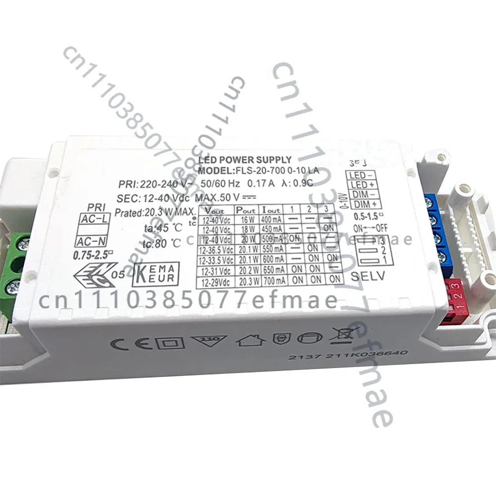 LED POWER SUPPLY FLS-12-350 FLS-15-500 FLS-20-700 FLS-30-900 FLS-12-350 FLS-40-1050 0-10 LA For Eaglerise 0-10V Dimming Driver
LED POWER SUPPLY FLS-12-350 FLS-15-500 FLS-20-700 FLS-30-900 FLS-12-350 FLS-40-1050 0-10 LA For Eaglerise 0-10V Dimming Driver