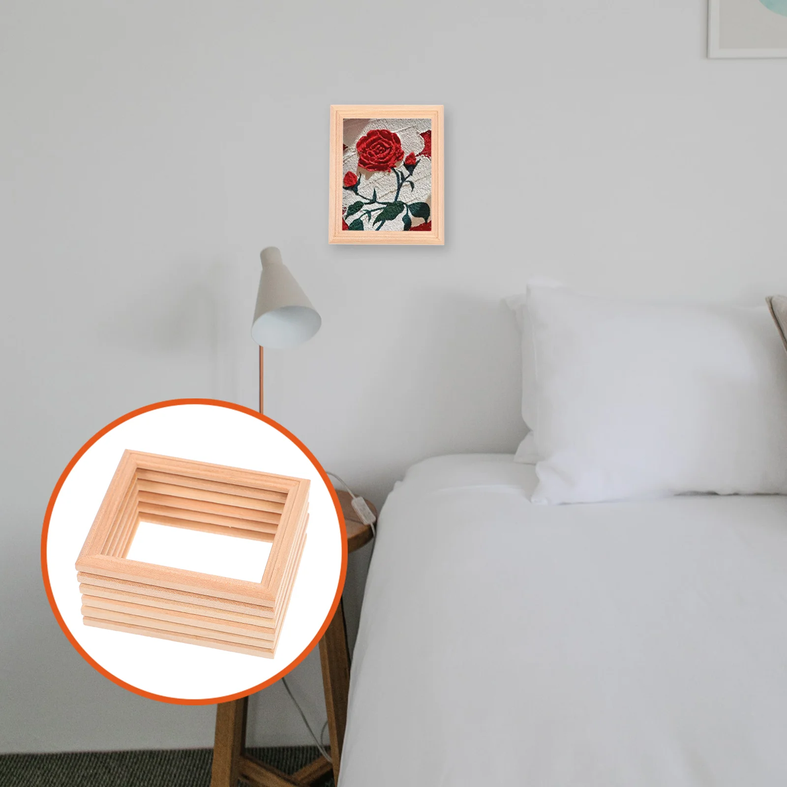 6 Pcs Photo Frame Child Ornaments for Kids DIY Wall Painting Toys Bamboo Wooden
6 Pcs Photo Frame Child Ornaments for Kids DIY Wall Painting Toys Bamboo Wooden