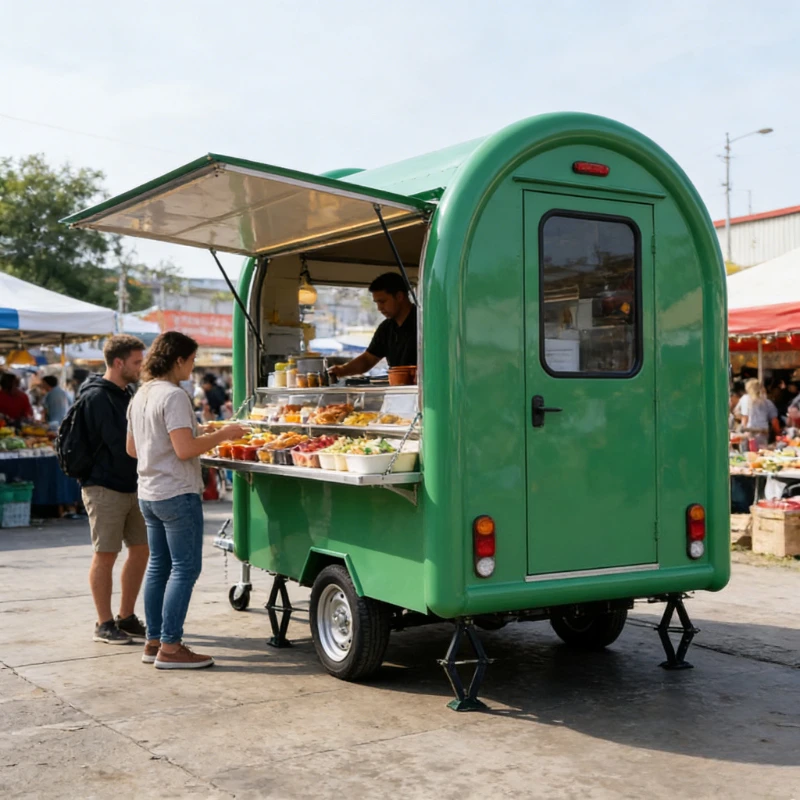 Heavy-Duty All-in-One Food Cart Trailer Cooking Frying Refrigeration Integrated Mobile Food Vending Solution
Heavy-Duty All-in-One Food Cart Trailer Cooking Frying Refrigeration Integrated Mobile Food Vending Solution