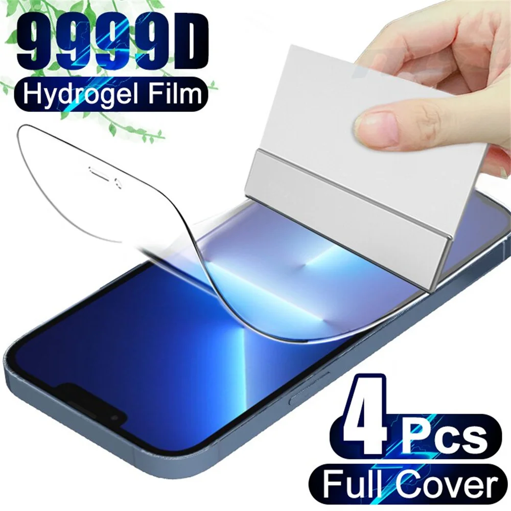 4PCS Hydrogel Film For Xiaomi 12T Pro Mi 11 Ultra 12 13 Lite 5G 10T 9T Note 10 11i Black Shark 4 12X A3 9 SE Screen Protector
4PCS Hydrogel Film For Xiaomi 12T Pro Mi 11 Ultra 12 13 Lite 5G 10T 9T Note 10 11i Black Shark 4 12X A3 9 SE Screen Protector