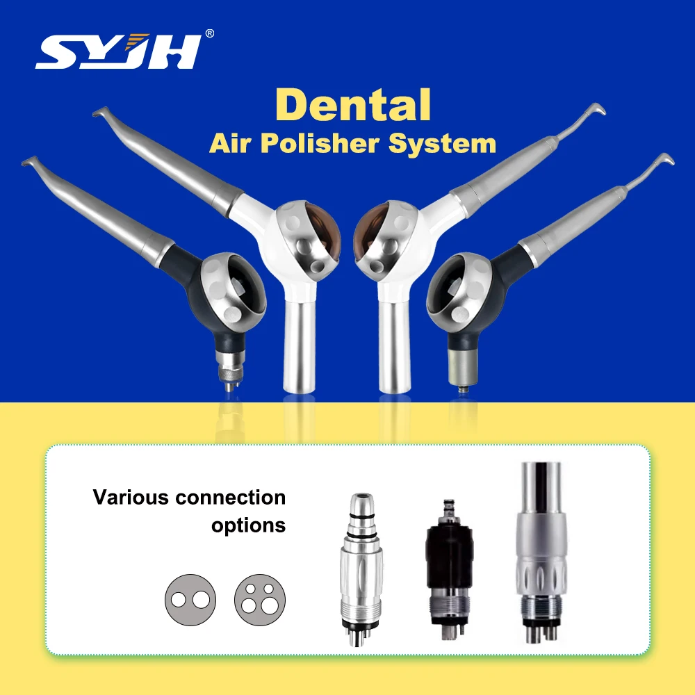 SYJH Dental Air Teeth Polishing Polisher Quick Connector Sand Blaster Gun Sandblasting Machine Handpiece Dentistry Tools
SYJH Dental Air Teeth Polishing Polisher Quick Connector Sand Blaster Gun Sandblasting Machine Handpiece Dentistry Tools