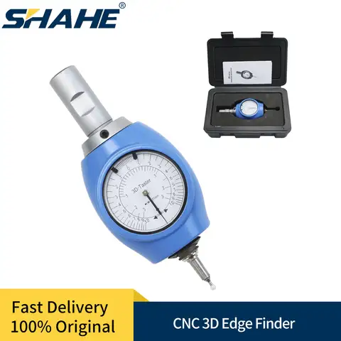 CNC 3D Edge Finder Universal Positioning Probe Tool Waterproof 3d Meter Dial Indicator Centering Mrasuring Tools