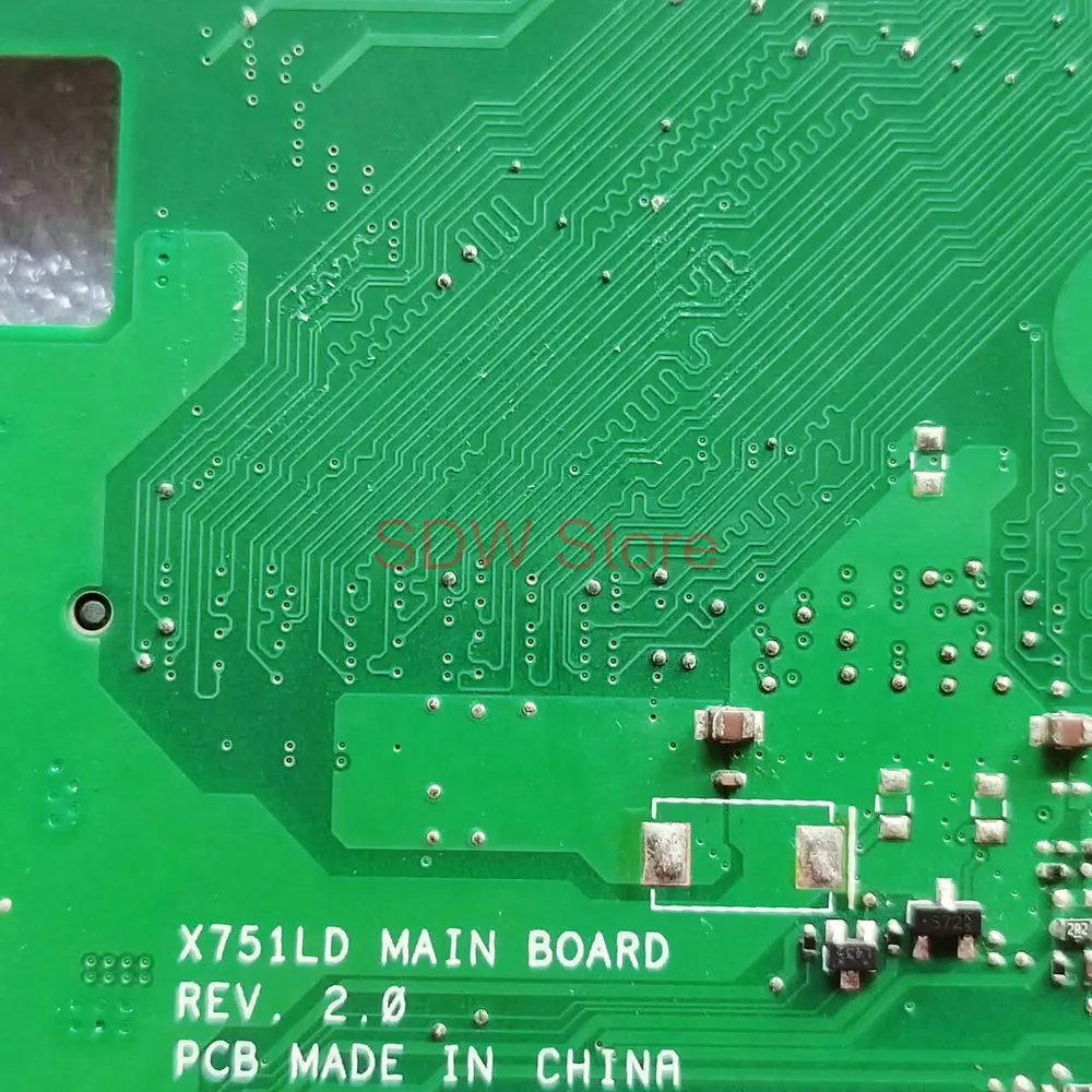 Материнская плата для ноутбука ASUS X751LD X751LD, материнская плата для ноутбука REV.2.0 I5-4210U, 4 ГБ ОЗУ, REV.2.0
Материнская плата для ноутбука ASUS X751LD X751LD, материнская плата для ноутбука REV.2.0 I5-4210U, 4 ГБ ОЗУ, REV.2.0
