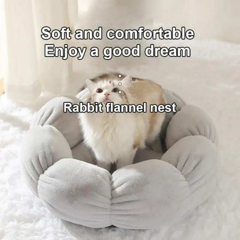 Flower Cat Nest Autumn And Winter Dog Nest Closed Cat Nest Winter Warm Pet Supplies Four Seasons Universal Internet Celebrity
Flower Cat Nest Autumn And Winter Dog Nest Closed Cat Nest Winter Warm Pet Supplies Four Seasons Universal Internet Celebrity