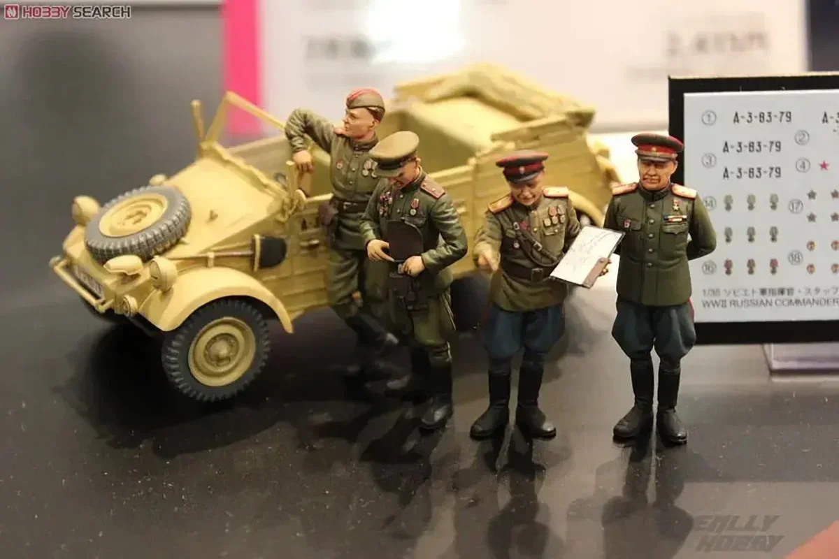 Набор для сборки модели Tamiya 25153: Российский командир и 4 штатных автомобиля, масштаб 1/35, для коллекционирования и хобби по моделированию военной техники
Набор для сборки модели Tamiya 25153: Российский командир и 4 штатных автомобиля, масштаб 1/35, для коллекционирования и хобби по моделированию военной техники