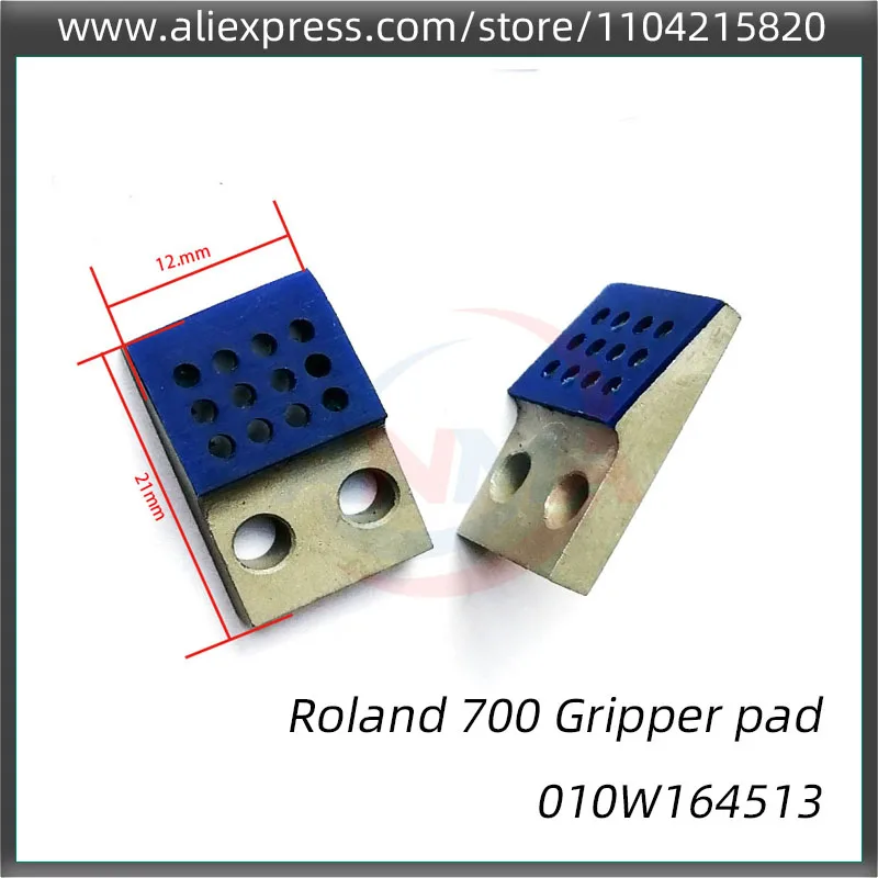 Wholesale price 20 pieces 010W164513 Gripper Pad Roland 700 Printer Machines Spare Parts
Wholesale price 20 pieces 010W164513 Gripper Pad Roland 700 Printer Machines Spare Parts