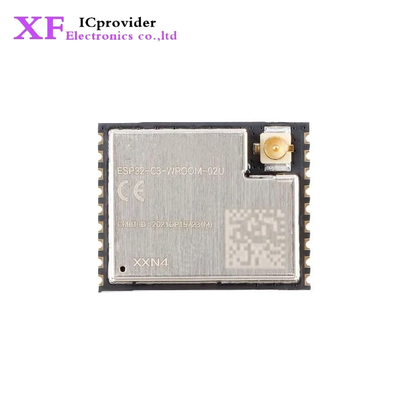 Беспроводной модуль ESP32-C3-WROOM-02U-N4 2.4GHz WiFi+ Bluetooth BLE5.0
Беспроводной модуль ESP32-C3-WROOM-02U-N4 2.4GHz WiFi+ Bluetooth BLE5.0