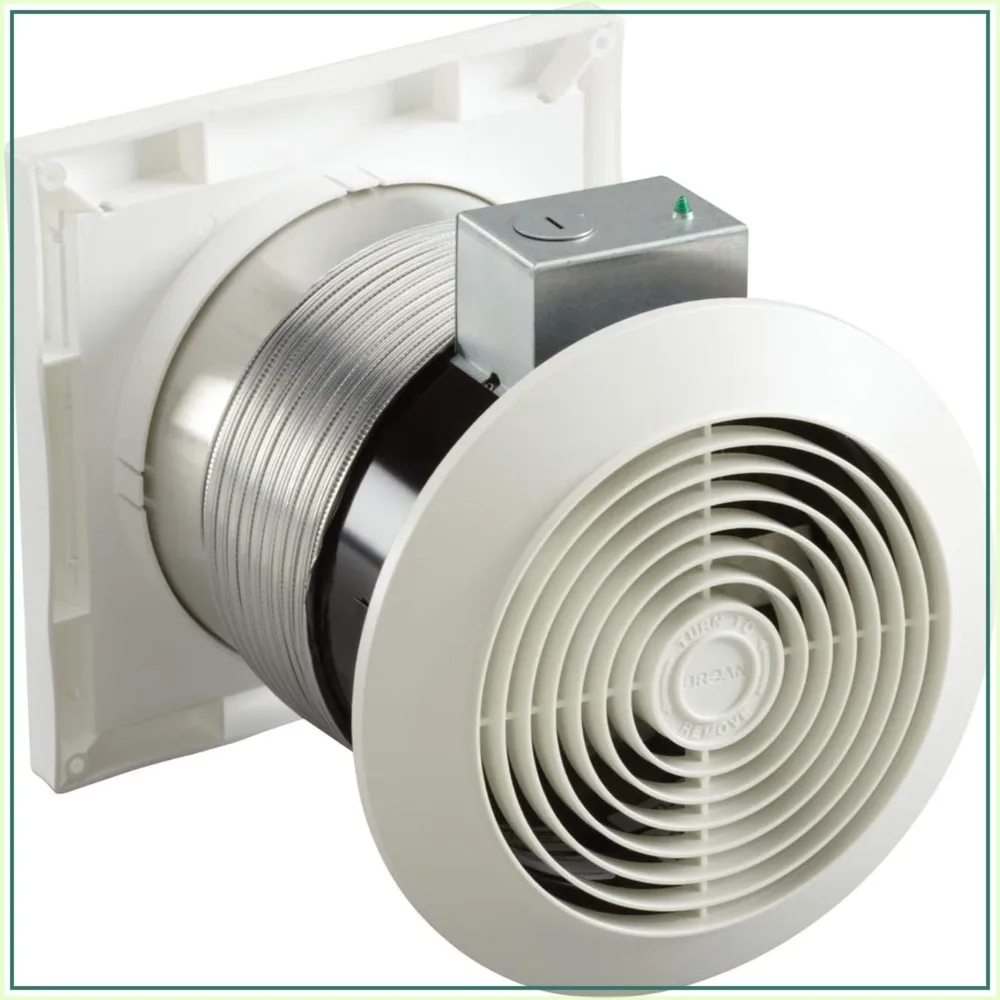 Through-the-Wall Ventilation Fan, 70 CFM, 6-Inch, White Cover, Quiet Operation, Easy Installation
Through-the-Wall Ventilation Fan, 70 CFM, 6-Inch, White Cover, Quiet Operation, Easy Installation