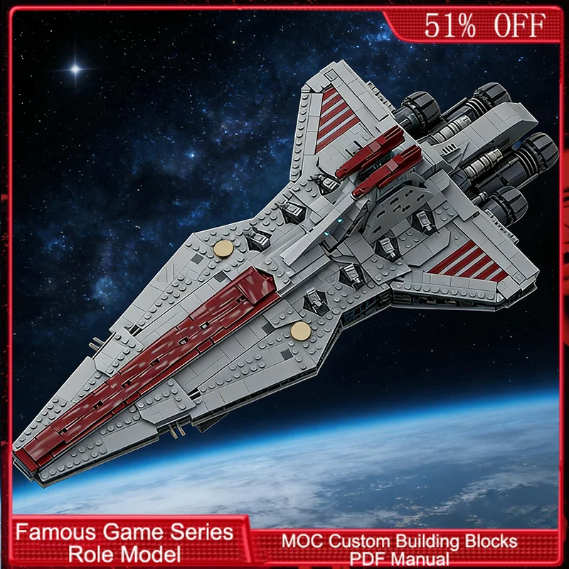 2261 деталь: Звездный интерцептор-класс «Сейз» (серия «Премьер») MOC, модульный конструктор DIY, рождественский подарок
2261 деталь: Звездный интерцептор-класс «Сейз» (серия «Премьер») MOC, модульный конструктор DIY, рождественский подарок